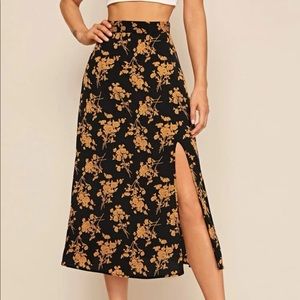Floral Maxi Skirt